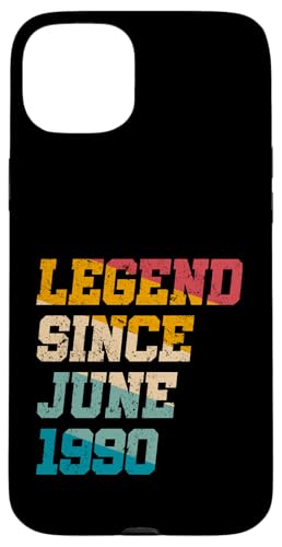 Legend Since June 1990 Lustiges 35-jähriges Retro-Alter zum 35. Geburtstag Hülle für iPhone 15 Plus Legend Since June 1990 Lustiges 35-jähriges Retro-Alter zum 35. Geburtstag Hülle für iPhone 15 Plus von Legend Since Vintage Anniversary Birthday Gifts Mj