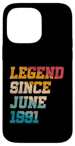 Legend Since June 1991 Lustiges 34-jähriges Retro-Alter zum 34. Geburtstag Hülle für iPhone 14 Pro Max Legend Since June 1991 Lustiges 34-jähriges Retro-Alter zum 34. Geburtstag Hülle für iPhone 14 Pro Max von Legend Since Vintage Anniversary Birthday Gifts Mj