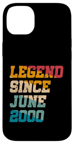 Legend Since June 2000 Lustiges 25-jähriges Retro-Alter zum 25. Geburtstag Hülle für iPhone 14 Plus Legend Since June 2000 Lustiges 25-jähriges Retro-Alter zum 25. Geburtstag Hülle für iPhone 14 Plus von Legend Since Vintage Anniversary Birthday Gifts Mj