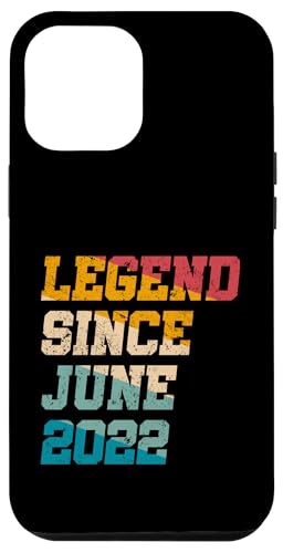 Legend Since June 2022 Lustiger 3. Geburtstag für 3 Jahre im Retro-Look Hülle für iPhone 12 Pro Max Legend Since June 2022 Lustiger 3. Geburtstag für 3 Jahre im Retro-Look Hülle für iPhone 12 Pro Max von Legend Since Vintage Anniversary Birthday Gifts Mj