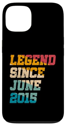 Legend Since Juni 2015 Lustiges 10-jähriges Retro-Alter zum 10. Geburtstag Hülle für iPhone 13 Legend Since Juni 2015 Lustiges 10-jähriges Retro-Alter zum 10. Geburtstag Hülle für iPhone 13 von Legend Since Vintage Anniversary Birthday Gifts Mj