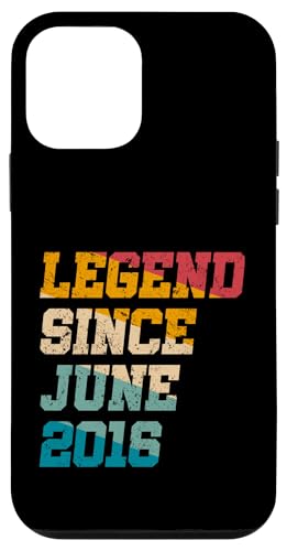 Legend Since Juni 2016 Lustiges 9-jähriges Retro-Alter zum 9. Geburtstag Hülle für iPhone 12 mini Legend Since Juni 2016 Lustiges 9-jähriges Retro-Alter zum 9. Geburtstag Hülle für iPhone 12 mini von Legend Since Vintage Anniversary Birthday Gifts Mj