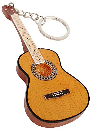 Schlüsselanhänger aus Holz, klassische, spanische Gitarre, Paco de Lucia EGK-1143, Musikgeschenk, braun Schlüsselanhänger aus Holz, klassische, spanische Gitarre, Paco de Lucia EGK-1143, Musikgeschenk, braun von Legend