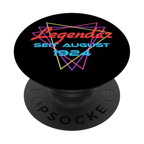 Legendär Seit August 1924 PopSockets Klebender PopGrip von Legendär Seit Geburtstag
