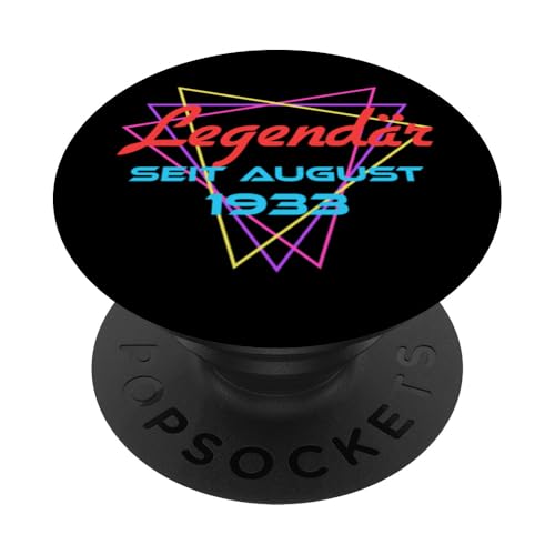 Legendär Seit August 1933 PopSockets Klebender PopGrip von Legendär Seit Geburtstag