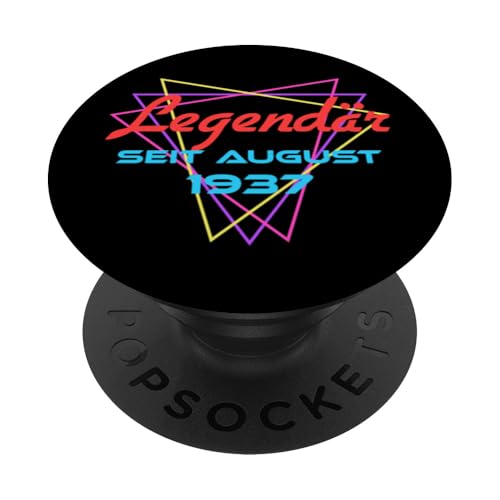 Legendär Seit August 1937 PopSockets Klebender PopGrip Legendär Seit August 1937 PopSockets Klebender PopGrip von Legendär Seit Geburtstag