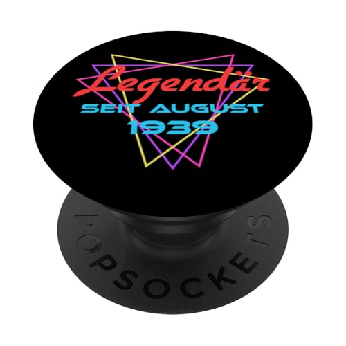 Legendär Seit August 1939 PopSockets Klebender PopGrip Legendär Seit August 1939 PopSockets Klebender PopGrip von Legendär Seit Geburtstag