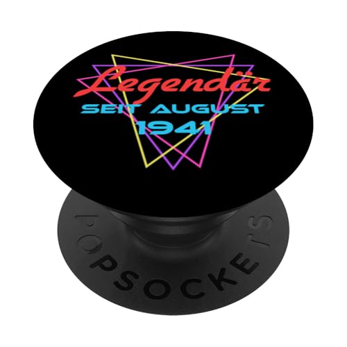 Legendär Seit August 1941 PopSockets Klebender PopGrip Legendär Seit August 1941 PopSockets Klebender PopGrip von Legendär Seit Geburtstag