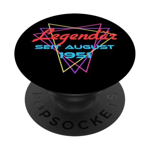 Legendär Seit August 1951 PopSockets Klebender PopGrip von Legendär Seit Geburtstag