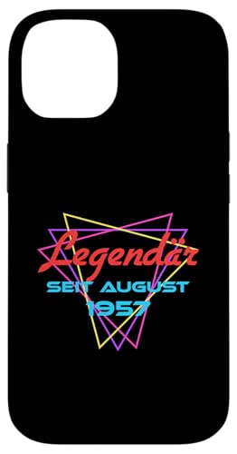 Legendär Seit August 1957 Hülle für iPhone 14 von Legendär Seit Geburtstag