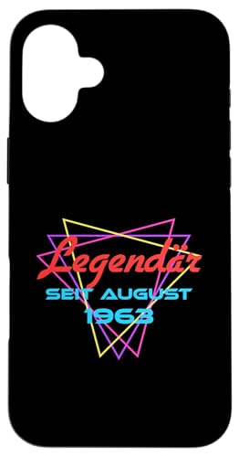 Legendär Seit August 1963 Hülle für iPhone 16 Plus von Legendär Seit Geburtstag