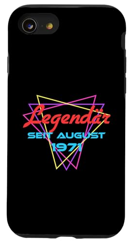 Legendär Seit August 1971 Hülle für iPhone SE (2020) / 7 / 8 von Legendär Seit Geburtstag