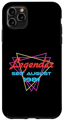 Legendär Seit August 1981 Hülle für iPhone 11 Pro Max von Legendär Seit Geburtstag