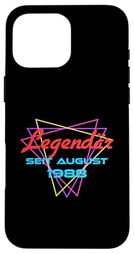 Legendär Seit August 1988 Hülle für iPhone 16 Pro Max von Legendär Seit Geburtstag