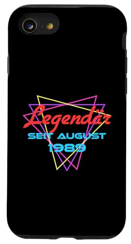 Legendär Seit August 1989 Hülle für iPhone SE (2020) / 7 / 8 von Legendär Seit Geburtstag