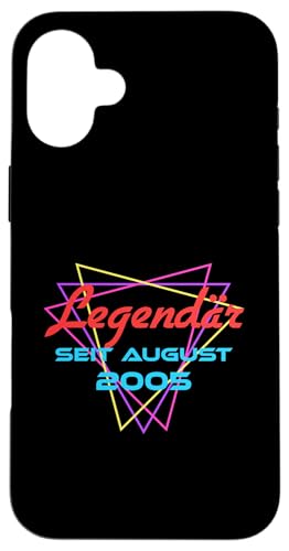 Legendär Seit August 2005 Hülle für iPhone 16 Plus von Legendär Seit Geburtstag