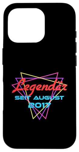 Legendär Seit August 2017 Hülle für iPhone 16 Pro von Legendär Seit Geburtstag