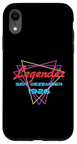 Legendär Seit Dezember 1926 Hülle für iPhone XR von Legendär Seit Geburtstag