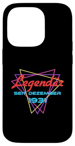 Legendär Seit Dezember 1931 Hülle für iPhone 14 Pro von Legendär Seit Geburtstag