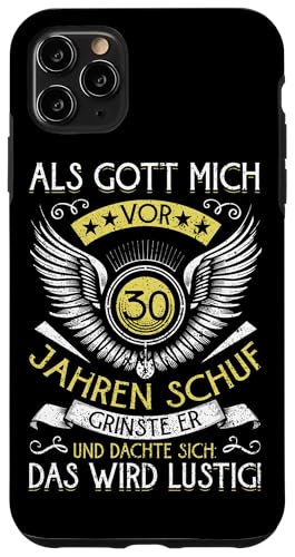 Als Gott Mich Vor 30 Jahren Schuf Grinste Er Lustig Jahrgang Hülle für iPhone 11 Pro Max Als Gott Mich Vor 30 Jahren Schuf Grinste Er Lustig Jahrgang Hülle für iPhone 11 Pro Max von Legendäre Geburtstagsjahrgänge seit 30 Jahren