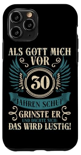 Als Gott Mich Vor 30 Jahren Schuf Grinste Er Lustig Jahrgang Hülle für iPhone 11 Pro Als Gott Mich Vor 30 Jahren Schuf Grinste Er Lustig Jahrgang Hülle für iPhone 11 Pro von Legendäre Geburtstagsjahrgänge seit 30 Jahren