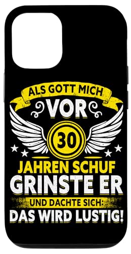 Als Gott Mich Vor 30 Jahren Schuf Grinste Er Lustig Jahrgang Hülle für iPhone 12/12 Pro Als Gott Mich Vor 30 Jahren Schuf Grinste Er Lustig Jahrgang Hülle für iPhone 12/12 Pro von Legendäre Geburtstagsjahrgänge seit 30 Jahren