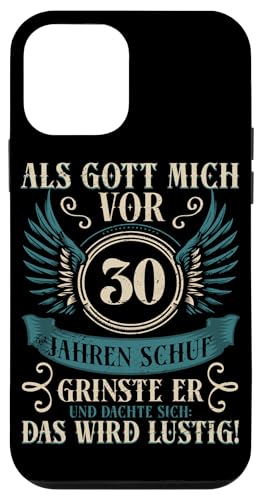 Als Gott Mich Vor 30 Jahren Schuf Grinste Er Lustig Jahrgang Hülle für iPhone 12 mini Als Gott Mich Vor 30 Jahren Schuf Grinste Er Lustig Jahrgang Hülle für iPhone 12 mini von Legendäre Geburtstagsjahrgänge seit 30 Jahren