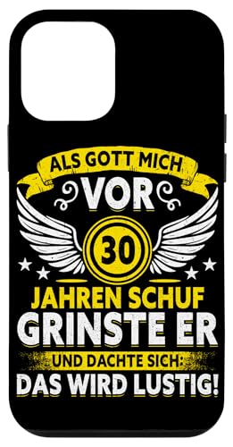 Als Gott Mich Vor 30 Jahren Schuf Grinste Er Lustig Jahrgang Hülle für iPhone 12 mini Als Gott Mich Vor 30 Jahren Schuf Grinste Er Lustig Jahrgang Hülle für iPhone 12 mini von Legendäre Geburtstagsjahrgänge seit 30 Jahren