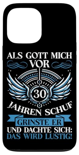 Als Gott Mich Vor 30 Jahren Schuf Grinste Er Lustig Jahrgang Hülle für iPhone 13 Pro Max Als Gott Mich Vor 30 Jahren Schuf Grinste Er Lustig Jahrgang Hülle für iPhone 13 Pro Max von Legendäre Geburtstagsjahrgänge seit 30 Jahren