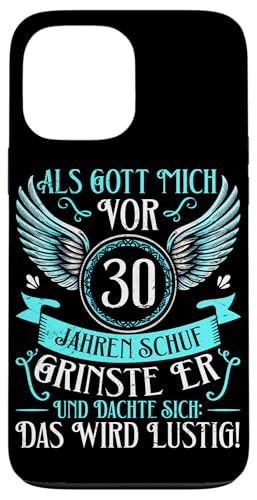 Als Gott Mich Vor 30 Jahren Schuf Grinste Er Lustig Jahrgang Hülle für iPhone 13 Pro Max Als Gott Mich Vor 30 Jahren Schuf Grinste Er Lustig Jahrgang Hülle für iPhone 13 Pro Max von Legendäre Geburtstagsjahrgänge seit 30 Jahren