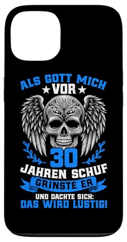 Als Gott Mich Vor 30 Jahren Schuf Grinste Er Lustig Jahrgang Hülle für iPhone 13 Als Gott Mich Vor 30 Jahren Schuf Grinste Er Lustig Jahrgang Hülle für iPhone 13 von Legendäre Geburtstagsjahrgänge seit 30 Jahren