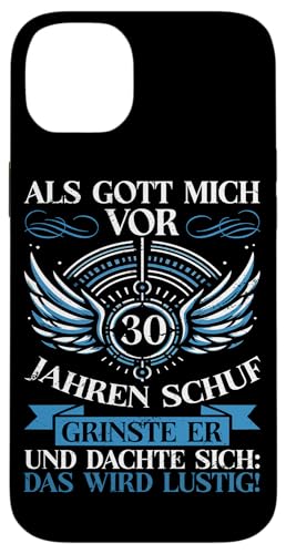 Als Gott Mich Vor 30 Jahren Schuf Grinste Er Lustig Jahrgang Hülle für iPhone 14 Plus Als Gott Mich Vor 30 Jahren Schuf Grinste Er Lustig Jahrgang Hülle für iPhone 14 Plus von Legendäre Geburtstagsjahrgänge seit 30 Jahren