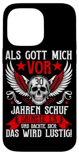 Als Gott Mich Vor 30 Jahren Schuf Grinste Er Lustig Jahrgang Hülle für iPhone 14 Pro Max Als Gott Mich Vor 30 Jahren Schuf Grinste Er Lustig Jahrgang Hülle für iPhone 14 Pro Max von Legendäre Geburtstagsjahrgänge seit 30 Jahren