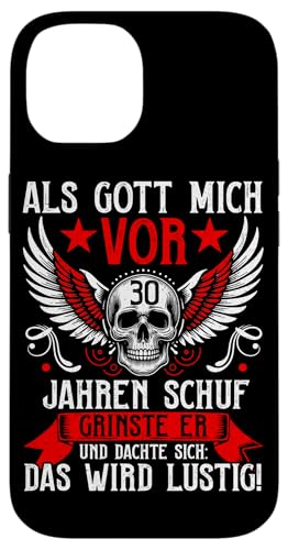 Als Gott Mich Vor 30 Jahren Schuf Grinste Er Lustig Jahrgang Hülle für iPhone 14 Als Gott Mich Vor 30 Jahren Schuf Grinste Er Lustig Jahrgang Hülle für iPhone 14 von Legendäre Geburtstagsjahrgänge seit 30 Jahren