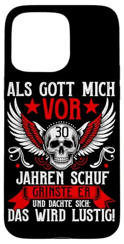 Als Gott Mich Vor 30 Jahren Schuf Grinste Er Lustig Jahrgang Hülle für iPhone 15 Pro Max Als Gott Mich Vor 30 Jahren Schuf Grinste Er Lustig Jahrgang Hülle für iPhone 15 Pro Max von Legendäre Geburtstagsjahrgänge seit 30 Jahren