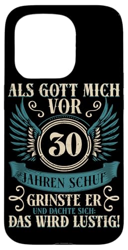 Als Gott Mich Vor 30 Jahren Schuf Grinste Er Lustig Jahrgang Hülle für iPhone 15 Pro Als Gott Mich Vor 30 Jahren Schuf Grinste Er Lustig Jahrgang Hülle für iPhone 15 Pro von Legendäre Geburtstagsjahrgänge seit 30 Jahren