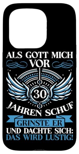 Als Gott Mich Vor 30 Jahren Schuf Grinste Er Lustig Jahrgang Hülle für iPhone 15 Pro Als Gott Mich Vor 30 Jahren Schuf Grinste Er Lustig Jahrgang Hülle für iPhone 15 Pro von Legendäre Geburtstagsjahrgänge seit 30 Jahren