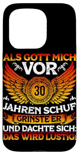 Als Gott Mich Vor 30 Jahren Schuf Grinste Er Lustig Jahrgang Hülle für iPhone 15 Pro Als Gott Mich Vor 30 Jahren Schuf Grinste Er Lustig Jahrgang Hülle für iPhone 15 Pro von Legendäre Geburtstagsjahrgänge seit 30 Jahren