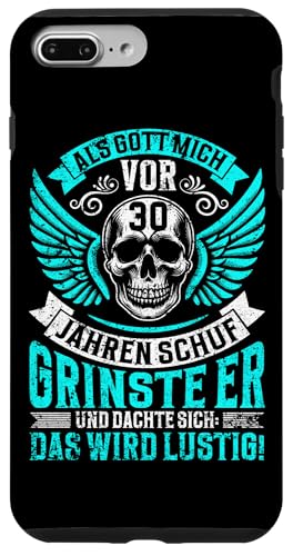 Als Gott Mich Vor 30 Jahren Schuf Grinste Er Lustig Jahrgang Hülle für iPhone 7 Plus/8 Plus Als Gott Mich Vor 30 Jahren Schuf Grinste Er Lustig Jahrgang Hülle für iPhone 7 Plus/8 Plus von Legendäre Geburtstagsjahrgänge seit 30 Jahren