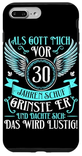 Als Gott Mich Vor 30 Jahren Schuf Grinste Er Lustig Jahrgang Hülle für iPhone 7 Plus/8 Plus Als Gott Mich Vor 30 Jahren Schuf Grinste Er Lustig Jahrgang Hülle für iPhone 7 Plus/8 Plus von Legendäre Geburtstagsjahrgänge seit 30 Jahren