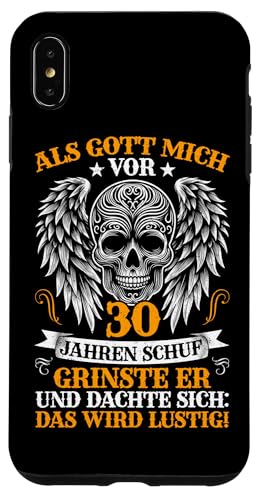 Als Gott Mich Vor 30 Jahren Schuf Grinste Er Lustig Jahrgang Hülle für iPhone XS Max Als Gott Mich Vor 30 Jahren Schuf Grinste Er Lustig Jahrgang Hülle für iPhone XS Max von Legendäre Geburtstagsjahrgänge seit 30 Jahren