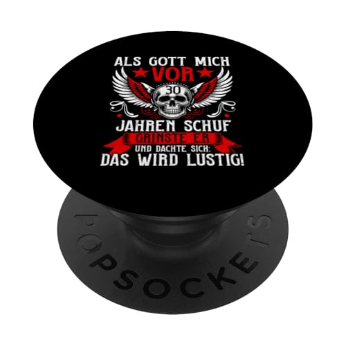 Als Gott Mich Vor 30 Jahren Schuf Grinste Er Lustig Jahrgang PopSockets Klebender PopGrip Als Gott Mich Vor 30 Jahren Schuf Grinste Er Lustig Jahrgang PopSockets Klebender PopGrip von Legendäre Geburtstagsjahrgänge seit 30 Jahren