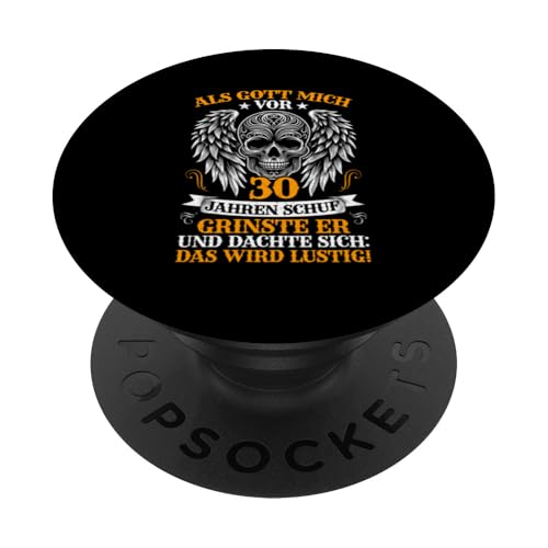 Als Gott Mich Vor 30 Jahren Schuf Grinste Er Lustig Jahrgang PopSockets Klebender PopGrip Als Gott Mich Vor 30 Jahren Schuf Grinste Er Lustig Jahrgang PopSockets Klebender PopGrip von Legendäre Geburtstagsjahrgänge seit 30 Jahren