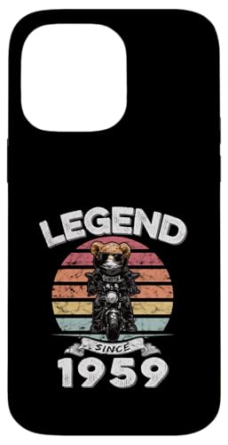 Legend Since 1959 Retro Vintage Teddy Fan Biker Geschenk Hülle für iPhone 14 Pro Max Legend Since 1959 Retro Vintage Teddy Fan Biker Geschenk Hülle für iPhone 14 Pro Max von Legendäre Spruch Geburtstagsgeschenke für Bären