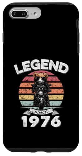 Legend Since 1976 Retro Vintage Teddy Fan Biker Geschenk Hülle für iPhone 7 Plus/8 Plus Legend Since 1976 Retro Vintage Teddy Fan Biker Geschenk Hülle für iPhone 7 Plus/8 Plus von Legendäre Spruch Geburtstagsgeschenke für Bären