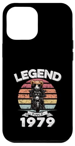 Legend Since 1979 Retro Vintage Teddy Fan Biker Geschenk Hülle für iPhone 12 Pro Max Legend Since 1979 Retro Vintage Teddy Fan Biker Geschenk Hülle für iPhone 12 Pro Max von Legendäre Spruch Geburtstagsgeschenke für Bären