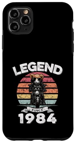 Legend Since 1984 Retro Vintage Teddy Fan Biker Geschenk Hülle für iPhone 11 Pro Max Legend Since 1984 Retro Vintage Teddy Fan Biker Geschenk Hülle für iPhone 11 Pro Max von Legendäre Spruch Geburtstagsgeschenke für Bären
