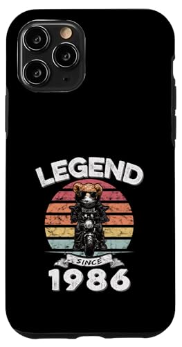Legend Since 1986 Retro Vintage Teddy Fan Biker Geschenk Hülle für iPhone 11 Pro Legend Since 1986 Retro Vintage Teddy Fan Biker Geschenk Hülle für iPhone 11 Pro von Legendäre Spruch Geburtstagsgeschenke für Bären