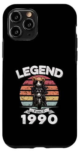 Legend Since 1990 Retro Vintage Teddy Fan Biker Geschenk Hülle für iPhone 11 Pro Legend Since 1990 Retro Vintage Teddy Fan Biker Geschenk Hülle für iPhone 11 Pro von Legendäre Spruch Geburtstagsgeschenke für Bären