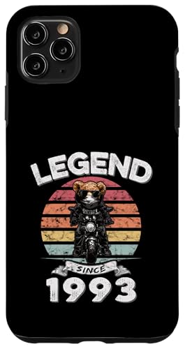 Legend Since 1993 Retro Vintage Teddy Fan Biker Geschenk Hülle für iPhone 11 Pro Max Legend Since 1993 Retro Vintage Teddy Fan Biker Geschenk Hülle für iPhone 11 Pro Max von Legendäre Spruch Geburtstagsgeschenke für Bären